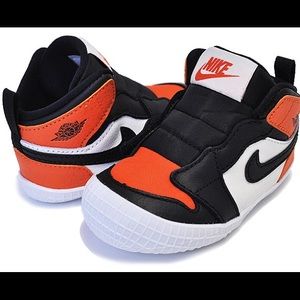 Nike Air Jordan 1 Crib Bootie Sail Black Starfish